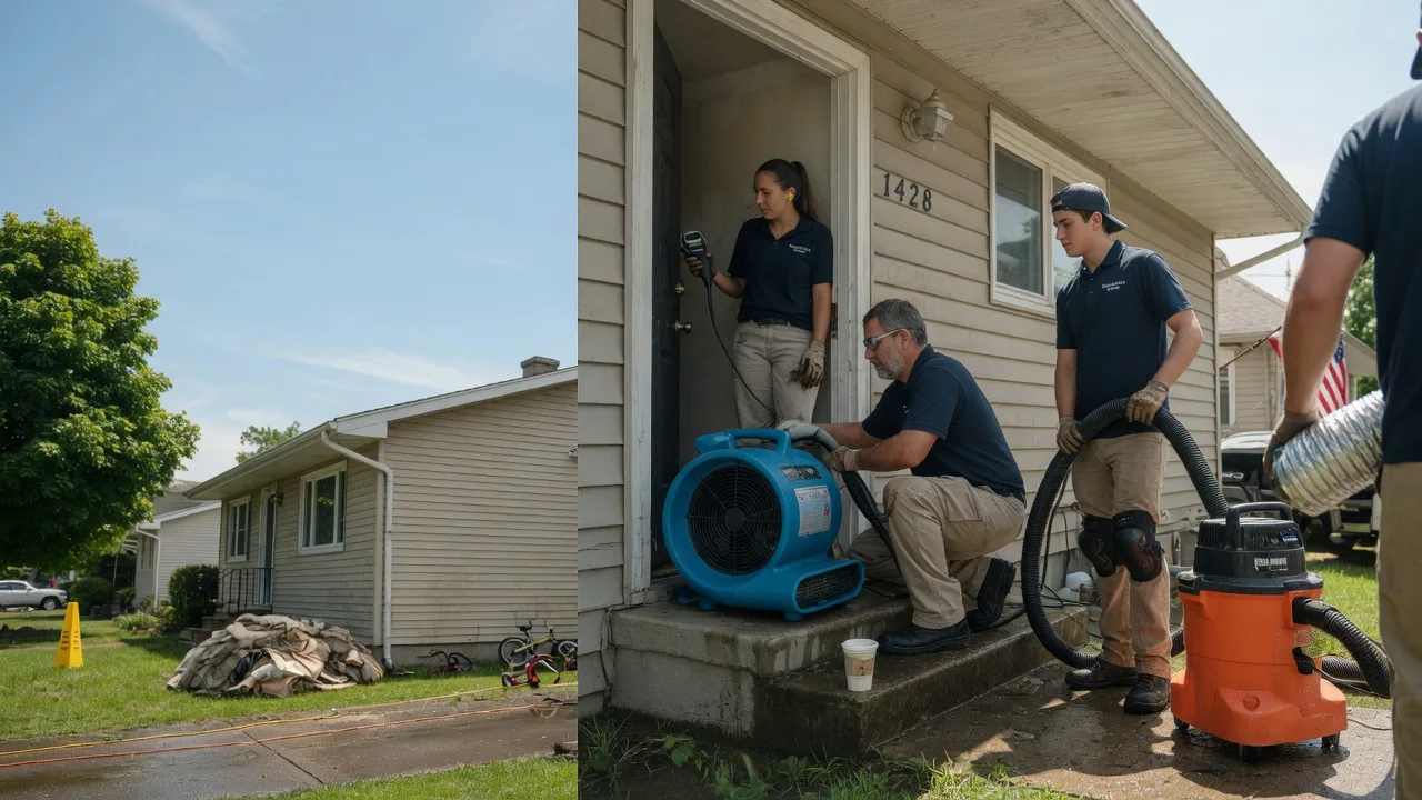 Water Damage Restoration in Penfield, IL near me